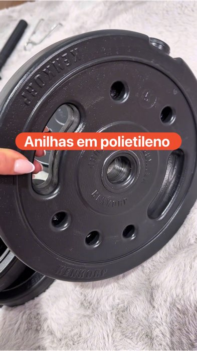 Anilhas em polietileno,super resistentes,ideal para sua academia e treinos em casa #Anilhas #anilha #anilhapolietileno #treino