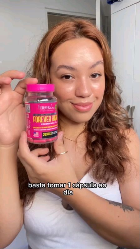 😱💖Forever Hair crescimento capilar  tratamento cabelos fortes e saudável! suplemento capilar #suplementocapilar #foreverhair #tratamentoparacabelos