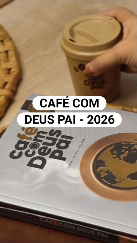 Café com Deus Pai 2026 - Porções de Amor Diária #cafecomdeuspai #cafecomdeuspai2026 #leitura #leituradiária #acheinashopee