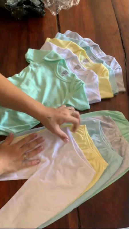 kit 10 peças Boby + mijão #kitboby #bobymijão #bodybebê