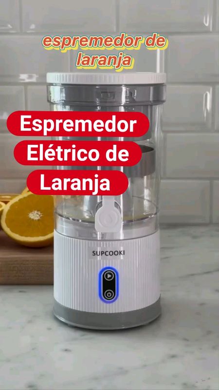 Espremedor Elétrico Laranja Limão Frutas Fazer Sucos #espremedor #laranja #frutas #eletrico #sucos #limão #cozinha #espremedorsuco