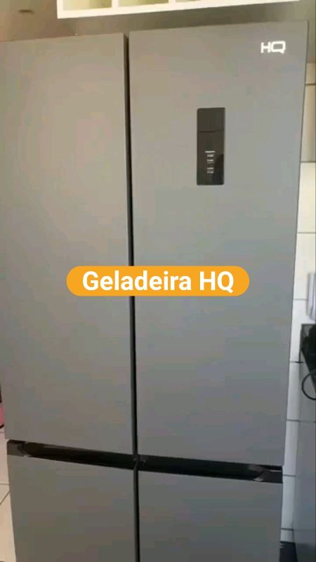 #Geladeira #Refrigerador HQ #FrostFree #Inverter #Multidoor 426 Litros Prata