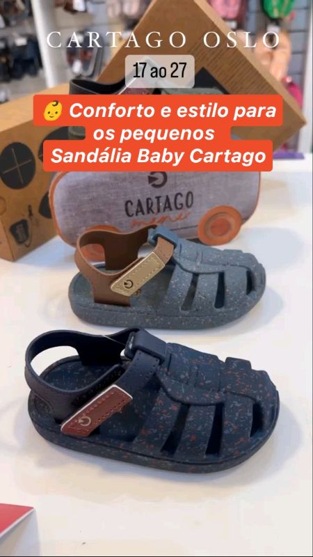 Leve, macia e perfeita para os passinhos do seu bebê! 💫 #SandáliaInfantil #BabyLook #Shopee #Cartago #ConfortoInfantil #cartagoinfantil #cartagobaby