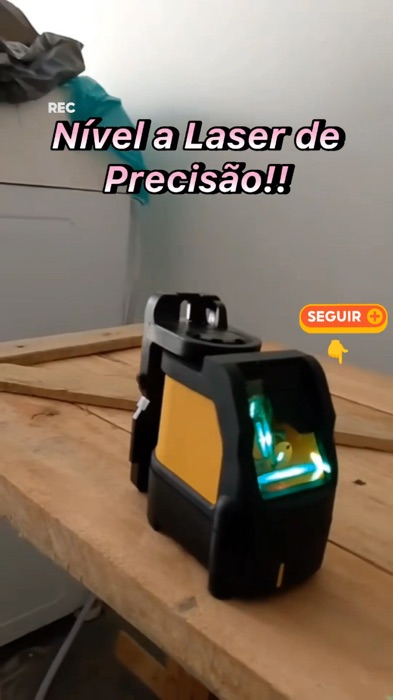📏 NÍVEL A LASER DE PRECISÃO 🔴  #nívelalaser #nivelalaserdeprecisao #nivelprofissional #ferramentas #construção #engenharia #obras #nivelamento #refo