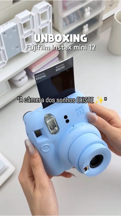 ￼Fujifilm Câmera Instantânea Instax Mini 12 #instax #camerapolaroide