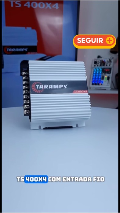 Módulo Amplificador Taramps#modulo #amplificador #Taramps #som