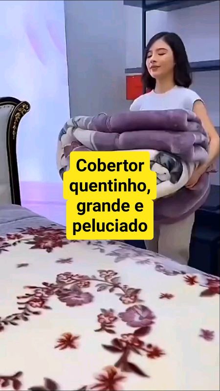 #Dueto com alinequeiroz915 Cobertor casal grande na medida escolhida por vc #cobertor #Jolitex #coberta #quarto #cama