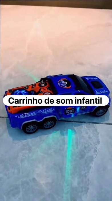 Carrinho de som infantil 💙 #acheinashoppe #shoppe #shoppevideos #viral