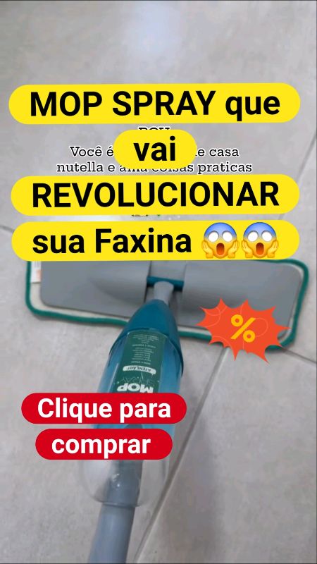 #mopspray #refildemicrofibra #rodointeligente #spraymagico #esfregao