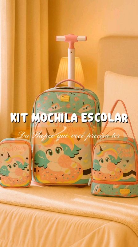 #kitmochilaescolar #voltaasaulas #bolsaescolar #viral #fy #acheinashopee