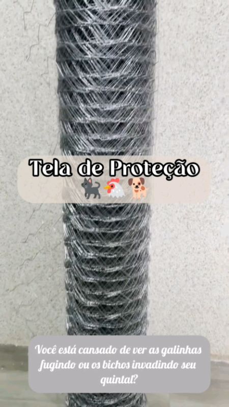 #Telagalinheiro #telaprotecao #protecaosacada #telaprasitio #horta #sitio #apartamento #acheinashopee