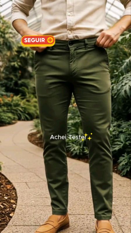 Calça sarja masculina #calcadesarja #calcamasculina #calcamasculinaslim #calcabolsofaca #calcasarja #calcadetrabalho