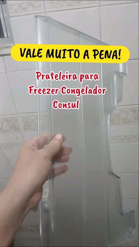 Vale Muito a Pena Comprar Chegou Rápido Certinho #economizedindin #produtosdj #shopee #achadinho #prateleira #consul #frostfree #crb39ak #congelador