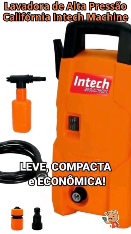 Lavadora de Alta Pressão California #LavadoraDeAltaPressão #IntechMachine #LavadoraCalifórnia #LimpezaPesada  #PressãoMáxima #PotênciaDeLimpeza