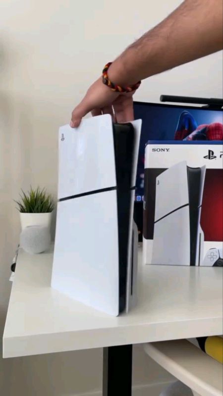PlayStation 5 Slim Disc 1TB #playstation #playstationslim #jogos #jogosonline #console #midiafisica #acheinashopee #baratinho #ps5 #achadinhodashopee