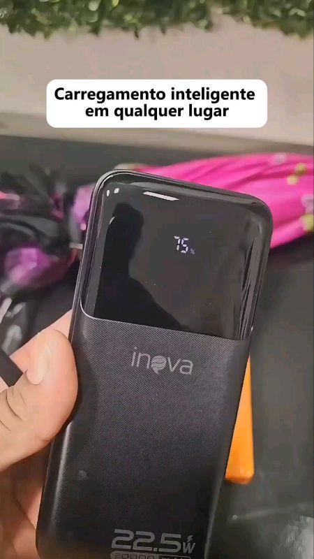 Power Bank 10000mAh / 20000mAh  #powerbankinova #carregadorportatil #powerbankturbo #powerbankoriginal