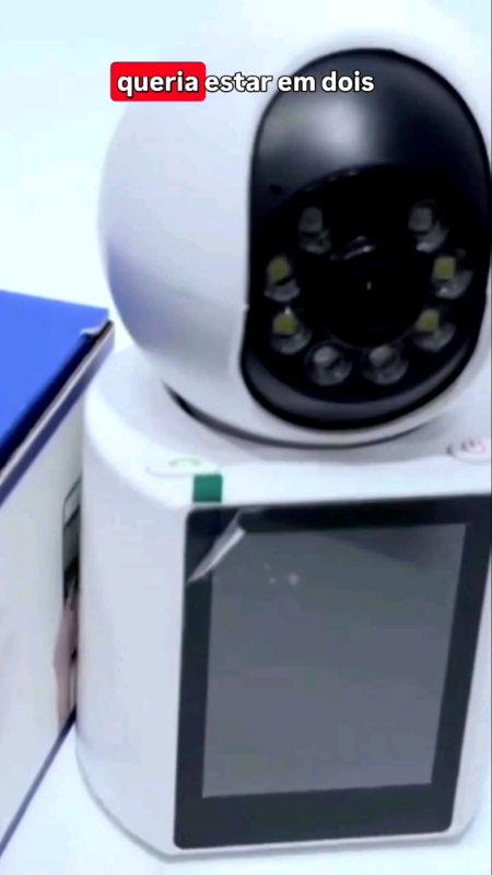 Camera Wi-fi 4mp com Monitor para Vídeos chamadas #camera #camerawifi #cameracommonitor #cuidadores #casa #4mp