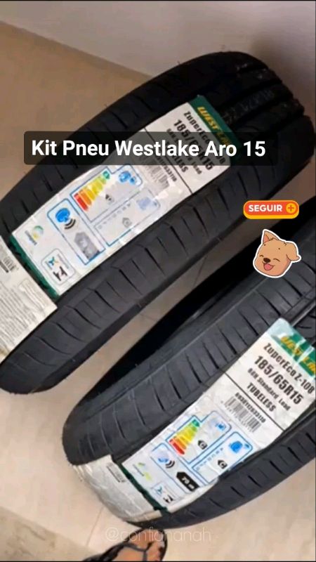 Pneu Westlake Aro 15 #westlake #pneu #automovel #rodas #pneuaro15 #carro #tudoparacarro #aro15