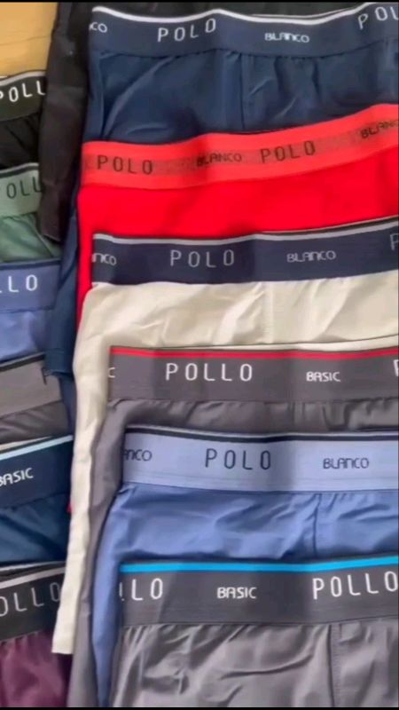 Cueca Boxer Pollo Masculino Kit 6 Cuecas Poliamida Confortável #cuecaboxer #pollo #moda
