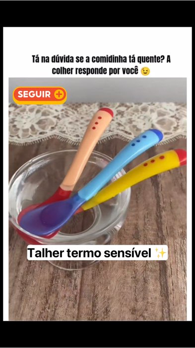 Talher infantil termo sensível #talher #talherinfantil #talhertermosensivel
