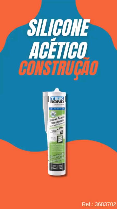 Resolva vazamentos fácil! Silicone acético forte e durável! #Silicone #DIY #Reforma #ShopeeAchados #construção