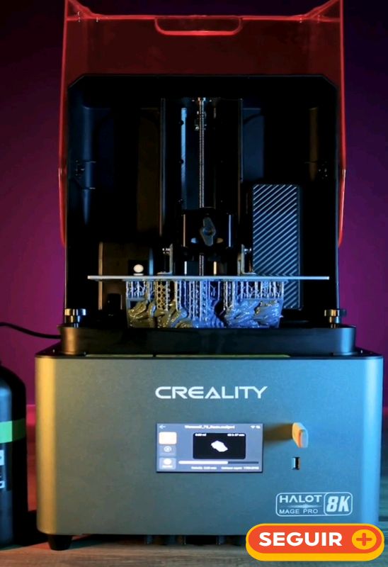 Impressora 3D de Fotopolimerização Creality Halot R6 #shopee #achados #achadinhos #promo #barato #impressora #3d #presente #blackfriday #natal #top