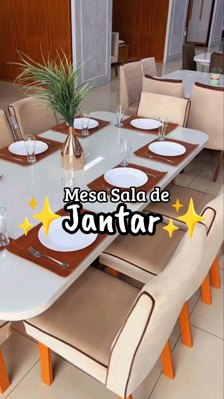 #mesasaladejantar #SalaDeJantar #jogodemesa #acheinashopee