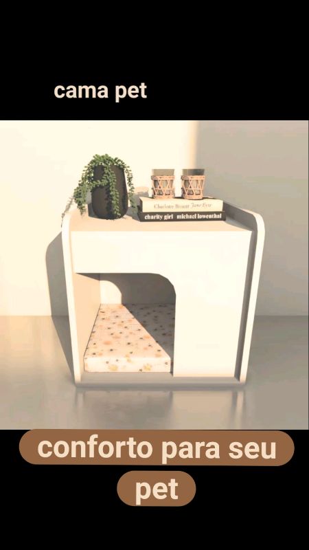 Mesa de cabeceira cama pet #camapet #caminhapet #camacaes #camagatos