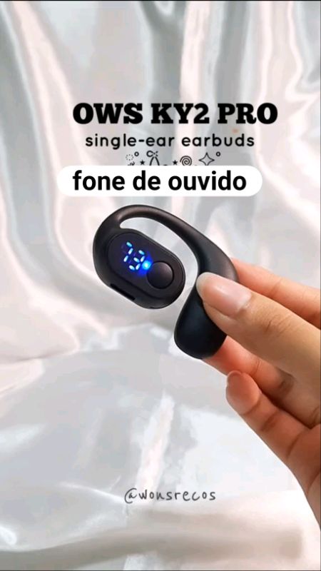 Confortável, prático e com ótimo desempenho. 🎧✨  #FoneDeOuvido #SomDeQualidade #Tecnologia #Música #DiaADia #Acessórios #Conectividade #Audio #FoneBl