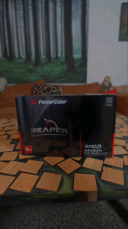 #Gpu #Powercolor #Amd #Radeon #RX #9060 #Xt #16Gb #Gddr6 #128bits #Placa #Vídeo #Rx9060Xt #Rx9060 #Rx90 #9060Xt #Dual #Fan #Black #Reaper