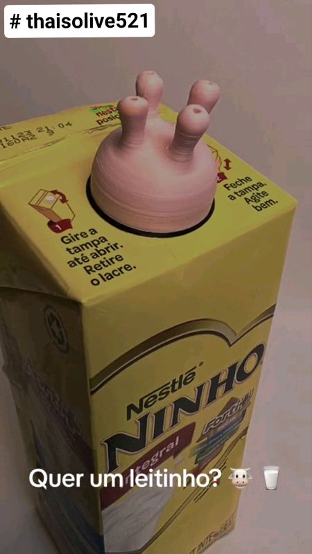 Tampa teta de vaca para leite #tampatetadevaca#tetadevaca#tampadeleite#tampadeteta#leite#viral