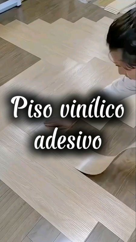 Piso vinílico adesivo chão lavável autocolante #piso #pisoadesivo #pisovinilico #façavocemesmo #reforma