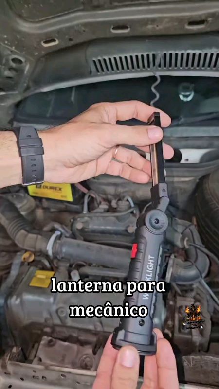 lanterna led para mecânico com Power bank de bateria
