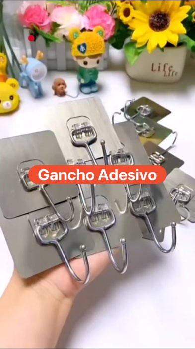 #ganchoadesivo