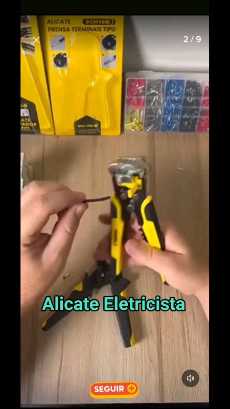#alicate #eletricista #DECAPADOR
