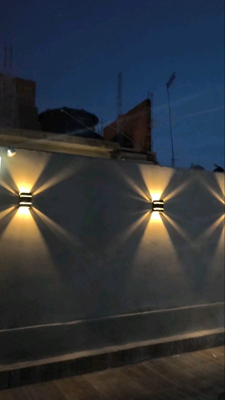 #arandela #led #portao