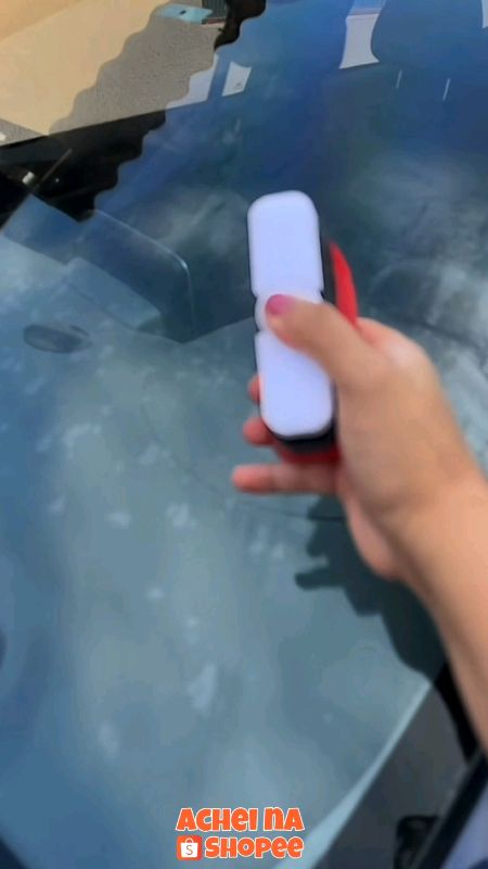 Escova Limpar Vidro de Carro #carro #limpador #limpeza