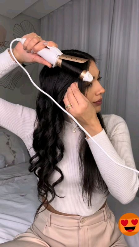 Compre com desconto! Chapinha 2 em 1 Profissional,Modelador Cachos Barril 30mm, Cabelos Todos Tipos.#Chapinha2em1#Modeladorcachos#Cabelo#profissional