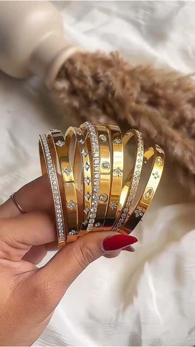 Braceletes de Aço Titânio💎⚜️✨ Os Braceles da Virginia!! #bracelete #pulseira #virginia