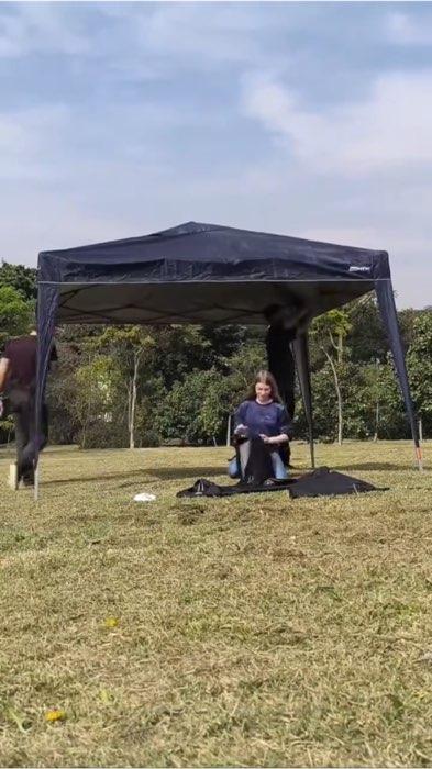 Gazebo tenda sanfonada.#tenda #GAZEBO #protecao #camping
