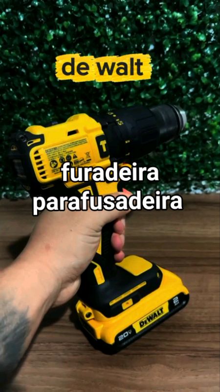furadeira  parafusadeira de Walt #furadeira #parafusadeira #dewalt #ParafusadeiraDEWALT