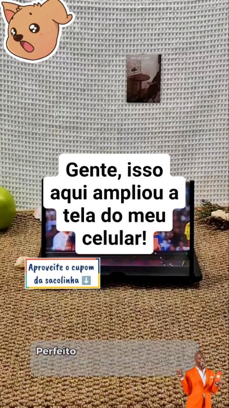 Adicione no carrinho👆🏻 Amplificador de imagem da tela de celular #amplificadordetela #telagrande #acessorioscelular #tecnologia #viral #Promo