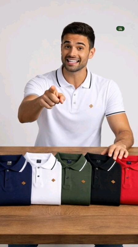 👕Camisa Gola Polo #camisa #camiseta #golapolo #kit