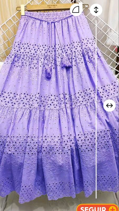 Saia Feminina Midi de renda moda coreana #saiamidi #saiafeminina  #modafeminina #mulher