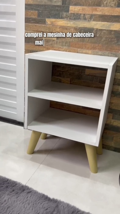 MESA DE CABECEIRA RETRÔ #MesaDeCabeceiraRetro #mesadecabeceira #indico #indicacaoshopee