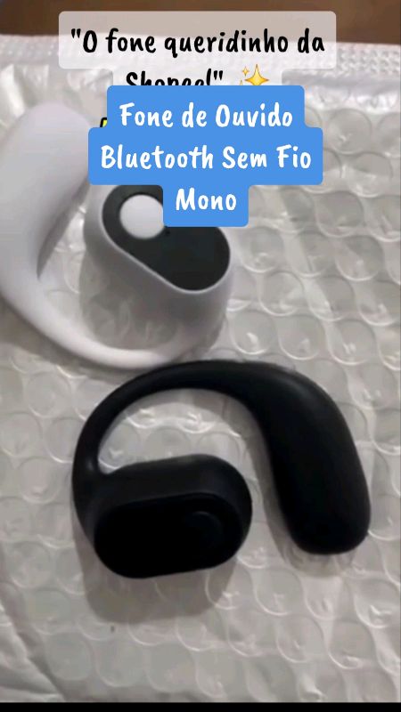 Fone de Ouvido Bluetooth Sem Fio Mono #fonedeouvido#fonebluetooth#fonedeouvidosemfio