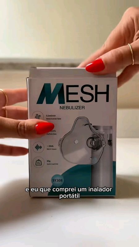 #nebulizador #inalador #portátil