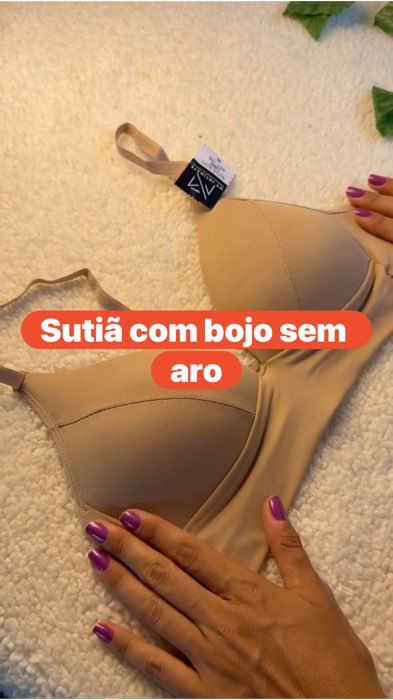 Adicione no carrinho☝🏼 Sutiã sem aro com bojo soft microfibra macia modela e não marca perfeito para usar o dia todo #sutiafeminino #modaintima #suti