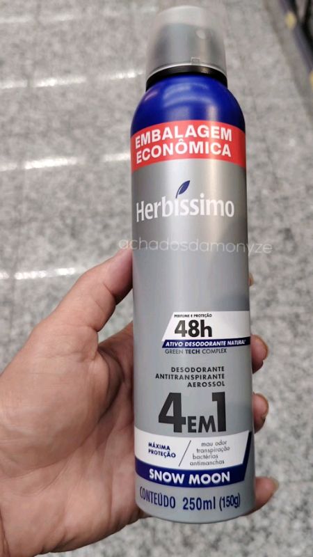 Desodorante Antitranspirante Aerosol Herbíssimo #Desodorante #Aerosol l#UsoDiário #Proteção #Herbíssimo