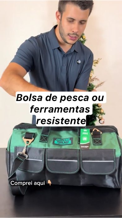 Clique na oferta e aproveite antes que acabe ☝🏻Bolsa de pesca #organizacao #pescaria #pesca #viral #shopee #acheinashopee